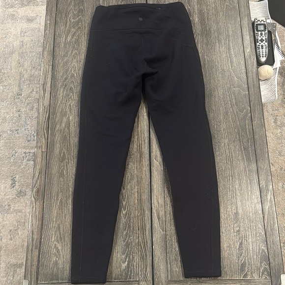 Athleta fleece Black Leggings - Picture 3 of 7